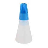 Recipient Gradat cu Pensula din Silicon, pentru Ulei, Unt Topit sau Ou Topit, Albastru,CBD CORAL BEST DEALS Albastru 12 cm 5.2 cm 12 cm Albastru 1 Oli
