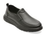 Cumpara ieftin Mocasini OTTER negri, 1959, din piele naturala
