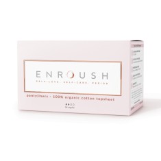 Absorbante zilnice din bumbac Organic, 24 bucati, Enroush