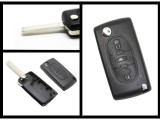 Carcasa Cheie Briceag Peugeot 407 3 Butoane AutoProtect KeyCars, Oem