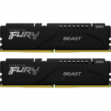 Cumpara ieftin Memorii Kingston Fury Beast 64GB (2x32GB) DDR5 5200MHz Dual Channel Kit