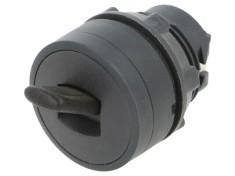 Comutator Basculant 22mm Negru 2 Pozitii