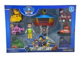 Turn Patrula Cățelușilor Paw Patrol cu 6 Mașinuțe și Cățeluși, Gata Montat, Plastic, Recomandat 3+ Ani