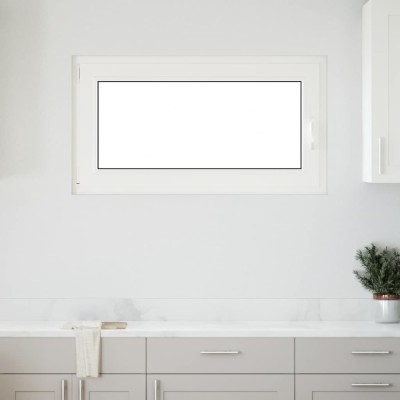 Fereastră de subsol &amp;bdquo;RISOR&amp;rdquo; 110x70 cm oscilo-batantă DIN st&amp;acirc;nga antracit foto