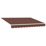 Cumpara ieftin Panza de rezerva copertina, maro, 300x250 cm, poliester