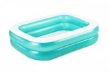 Piscina rectangulara, 201 x 150 x 51 cm, vinil, 450 litri, 2 supape rapide