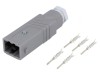 Conector Dreptunghiular ST 5 PIN Argintat IP54 10A
