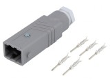Conector Dreptunghiular ST 5 PIN Argintat IP54 10A