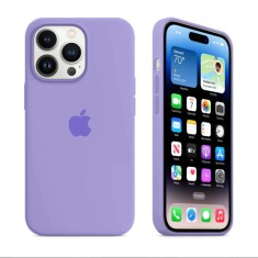 Husa iPhone 15 Pro Max 6.7 Silicon Liquid Lila