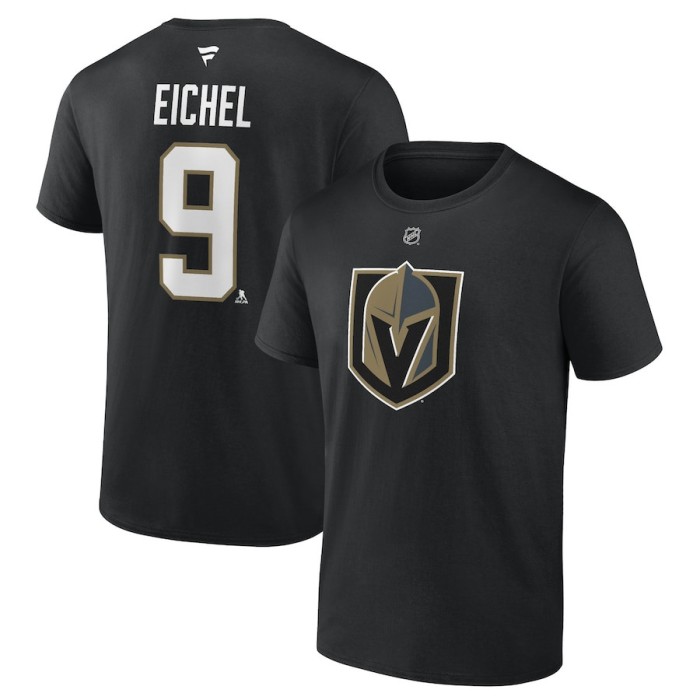 Vegas Golden Knights tricou de copii Jack Eichel black - Dětsk&eacute; M (10 - 12 let)