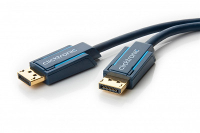 Cablu Profesional 2m DisplayPort v1.4 4K 120Hz 8K 60Hz AWG28 Clicktronic foto