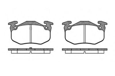 Placute frana spate Citroen Saxo (S0, S1), 02.1996-04.2004, marca SRLine S70-1103 foto