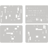 Sita BGA Relife RL-044 pentru Apple iPhone 6S - 13 Pro Max, LCD IC