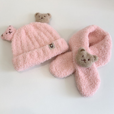 Set roz pentru fetite - Ursuleti (Marime Disponibila: 9-12 luni (Marimea 20 foto