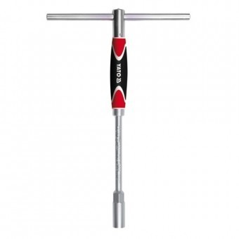 Cheie tubulara tip T, Yato YT-1555, maner rotativ, 11 mm, Cr-V