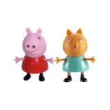 Set figurine Peppa Pig, Peppa Pig și Candy Cat, 5, 5x4, 5x3, 5cm