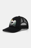 The North Face sapca Embroidered Mudder Trucker culoarea negru, cu imprimeu, NF0A7WH396O1
