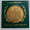 Lincoln Memorial - 22kt GOLD Plated Medallion in Clear Case