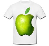 Cumpara ieftin Tricou &quot; Apple logo in real life &quot;
