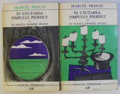 IN CAUTAREA TIMPULUI PIERDUT ( IN PARTEA DINSPRE SWANN ) , VOLUMELE I - II de MARCEL PROUST , 1968 foto