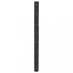 vidaXL Membrană antiburuieni, negru, 1,5x10 m, PP
