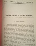 Starea trecuta și actuala a Iasiului (Dr. Grigore T. Popa, 1932)