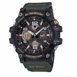 Casio G-Shock GWG-100-1A3ER, Mudmaster Ceas Cronograf Solar cu Negru Brățară din cauciuc