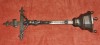 Crucifix cruce din bronz inaltime cca. 44 cm greutate cca. 450 grame