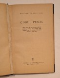 Cumpara ieftin Codul Penal al Republicii Populare Rom&acirc;ne &ndash; ediție 1958 &ndash; Ministerul Justiției, Editura Științifică &ndash; raritate juridică de epocă