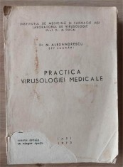 Practica virusologiei medicale- M. Alexandrescu