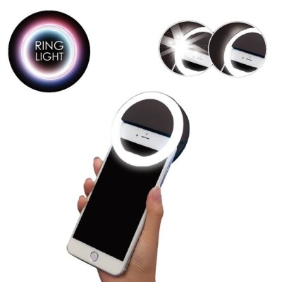 ~MINI LED RING LIGHT USB+4FUNCTII foto
