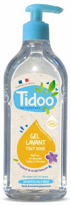 Gel BIO de curatare 2in1 pentru bebelusi, cu extract de in Tidoo foto