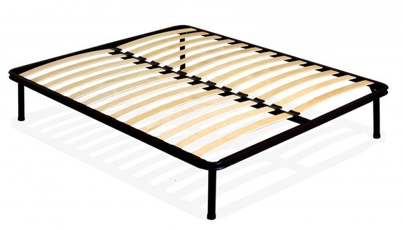 Somiera Confort cadru metalic lamele mesteacan/eucalipt diverse dimensiuni - 140X200