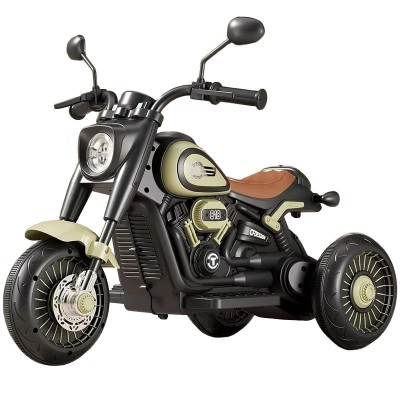 Tricicleta Electrica pentru Copii, Flippy, Tricicleta DUAL-DRIVE 380*2 Baterie 6V 4.5, Bluetooth, Telecomanda, Sistem Anti-Rasturnare, Sistem de Lumin foto