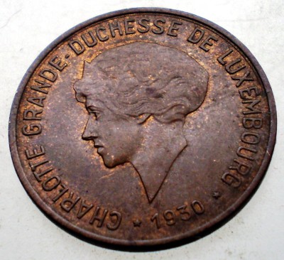 7.623 LUXEMBURG LUXEMBOURG CHARLOTTE 10 CENTIMES 1930 foto