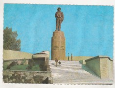 bnk cp Sfantu Gheorghe - Monumentul ostasului roman - circulata - marca fixa