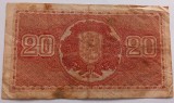 Finlanda, 20 Markkaa 1922