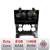 Navigatie Peugeot 3008 Android 12, 2K QLED, 8GB RAM, 128GB