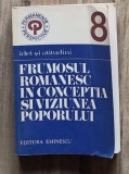 Frumosul romanesc in conceptia si viziunea poporului