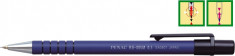 Creion Mecanic Penac Rb-085m, Rubber Grip, 0.7mm, Con Si Varf Metalic - Corp Albastru foto
