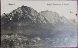 Carte postala, Busteni, Muntii Caraiman si Costila, 1931