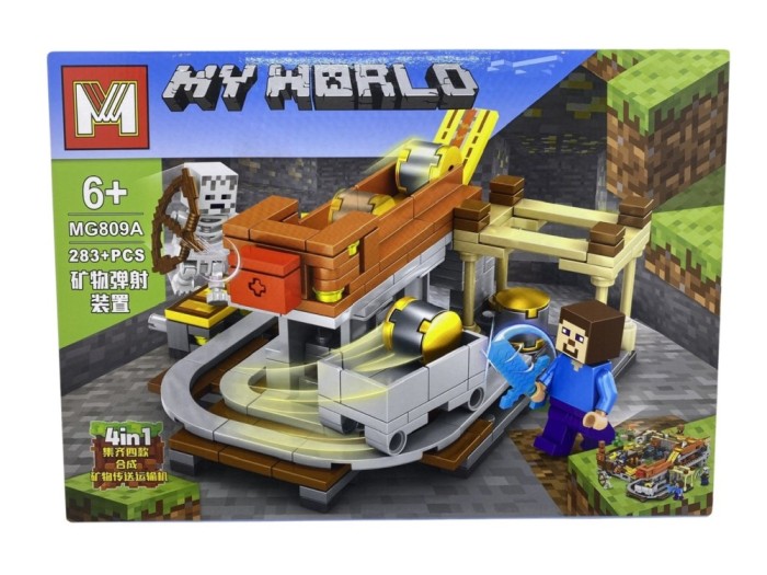 Set constructie gen Minecraft - My World MG809A