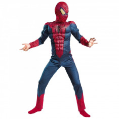Costum Spiderman cu muschi Infinity War pentru copii 100-110 cm 3-5 ani foto