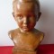 STATUETA BUST SEMNAT A. PIRYNS 1947 BRONZ FALS