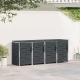 Cumpara ieftin Depozitare pentru Containere cu Roti for 4 Bins 240L Antracit