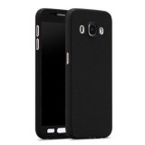 Husa 360 Samsung Galaxy J5 2017 Neagra + Folie Sticla, Protectie Socuri, Carcasa Full Body