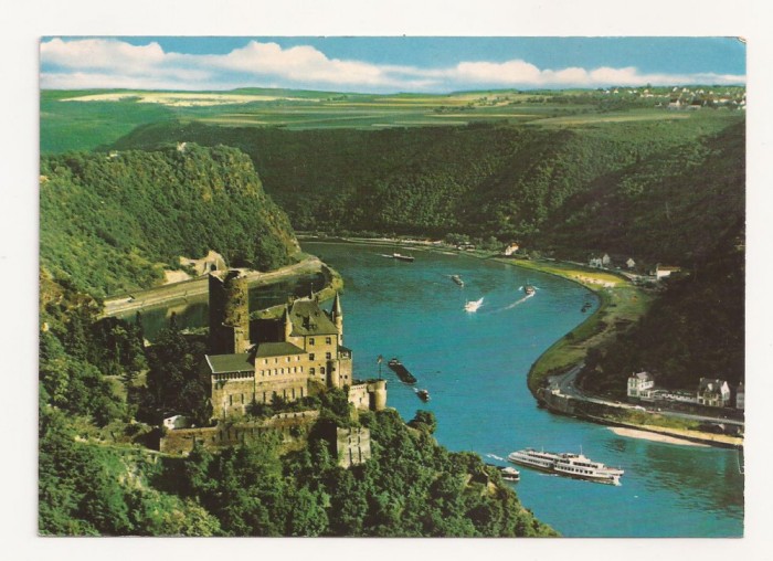 SG4 - Carte Postala - Germania, Goarshausen am Rhein, Circulata 1983