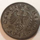 Moneda Germania Nazista 1 Reichspfennig 1944 A Berlin, Colectie Numismatica