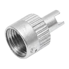 Capacel ventil metalic universal pentru autoturisme, motociclete, biciclete - Argintiu