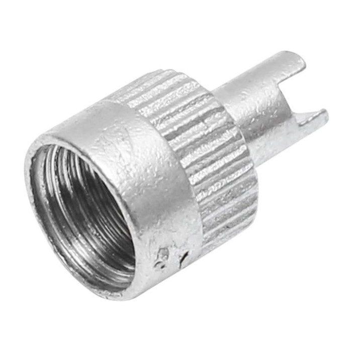 Capacel ventil metalic universal pentru autoturisme, motociclete, biciclete - Argintiu